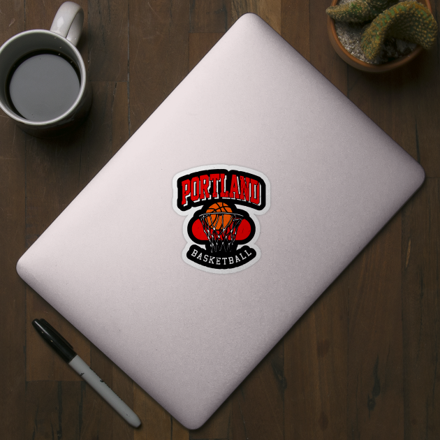 Vintage Portland Basketball by funandgames